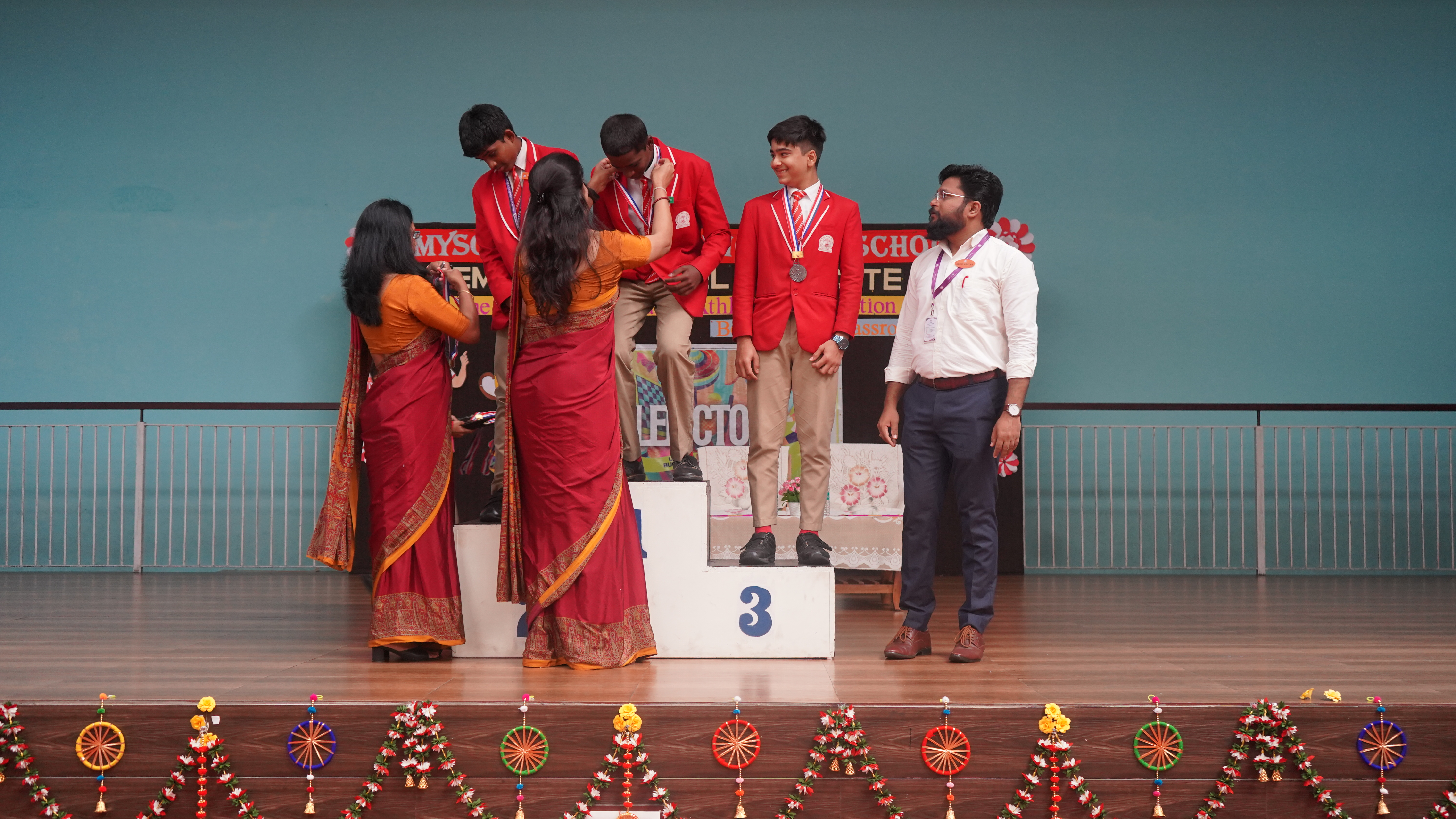 Students engaged in academic learning